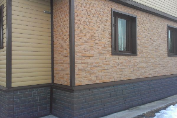 Фасадные  панели Docke-R дикий камень